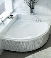 M-acryl - Sarok fürdőkád